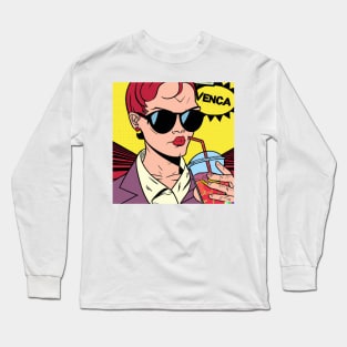 Redhead All Sassy Barney called Venca Long Sleeve T-Shirt